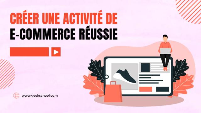 Créer une boutique en ligne rentable en 5 jours E-commerce
